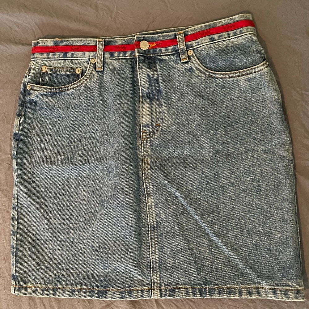 Vintage Tommy Hilfiger denim skirt size 10